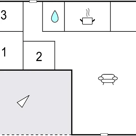 Three-bedroom In Nykobing Sj Nyaraló